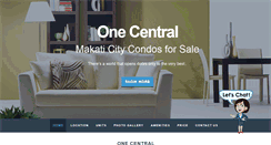 Desktop Screenshot of onecentralmakati.com